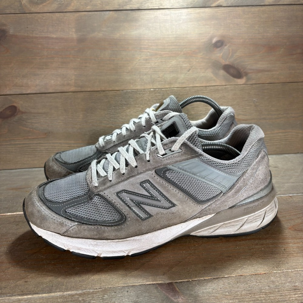 New Balance 990v5 Womens size 9 shoes Gray Suede athletic running sneakers
